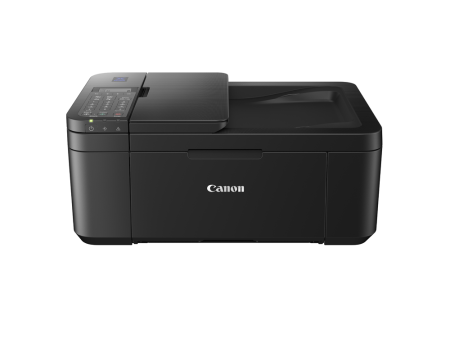 Canon PIXMA E4570 Compact Wireless All-In-One Inkjet Printer and Fax with Ink Efficiency and High Capacity Cartridge, 100 Max Sheets, 2-Line Mono LCD Display, Mobile App Support and Cloud Printing Feature for Office and Home Use For Discount