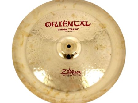 Zildjian A0616 FX Series 16  Oriental China Trash Thin Cymbal with Brilliant Finish for Drums Online Sale