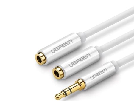 UGREEN 3.5mm Jack Male to 2 Female Aux Connector Audio Splitter Cable for PC, Laptop, Tablet, Phone, etc. | 10739 For Cheap