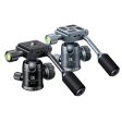 K&F Concept BH-26 360 Degree 26mm Panoramic Ball Head Mount with QR Quick Release Plate, 1 4  Bolt and 8kg Max Load for Tripod Monopod and Slide Rack (Black, Gray) KF31-049 KF31-049V1 Supply