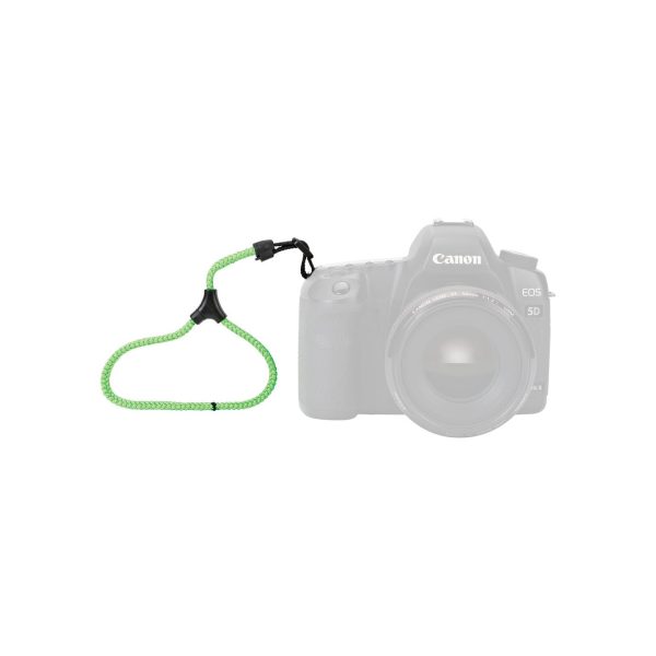 JOBY Camera Wrist Strap Braided Nylon Cord with Adjustable Lock Stopper for DSLR   Mirrorless (Charcoal, Green) | 1271, 1274 For Discount