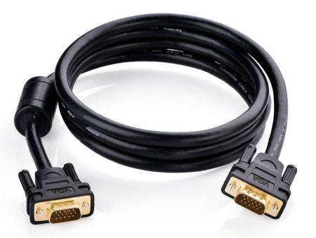 UGREEN 20 Meters 28AWG 1080p VGA Male to Male Video Cable Connector with Multi-Layer Shielding, Gold Plated Connectors, Pure Copper Conductors for PC, Desktop Computer, Display Monitor, TV, Projector, etc. | 11635 Cheap