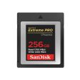 SanDisk Extreme PRO 16GB 128GB 256GB CFExpress Type B XQD Memory Card with RAW 4K Video Capture and RescuePRO Deluxe Support on Sale