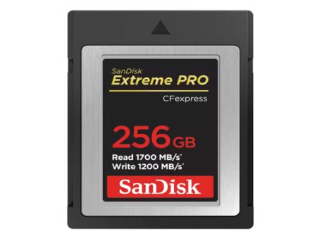 SanDisk Extreme PRO 16GB 128GB 256GB CFExpress Type B XQD Memory Card with RAW 4K Video Capture and RescuePRO Deluxe Support on Sale