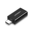 UGREEN 5Gbps USB-C to USB 3.0 A Female OTG Adapter Compatible with Type-C Devices for Smartphone, Laptop, Tablet (Black) Online Sale