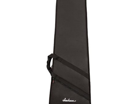 Jackson Economy Electric Guitar Gig Bag with Logo and Extra Zipper Compartment for Randy Rhoads, King V and Kelly (Black) Fashion