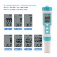 Noyafa Digital 7-in-1 Multi Meter Water Quality Tester PH EC TDS Salinity S.G ORP Temperature PPM Electric Conductivity Salinity | NF-C600 Sale