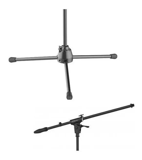 PROEL Die Hard DHPMS40 Professional Boom Microphone Stand with 3 8  to 5 8  Thread Adapter, 1.69m Max Height, and Die-Cast Aluminum Construction for Live Performances and Events For Discount