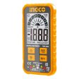 [CLEARANCE] INGCO DM6001 Digital Multimeter Electrical Test Tool True RMS 6000 Counts 600V with Auto Power Off and Diode Testdate Hold Online Hot Sale