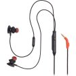 JBL Quantum 50 Wired In-Ear Gaming Headphones with Volume Slider and In-line Mic for Gaming Livestream For Sale