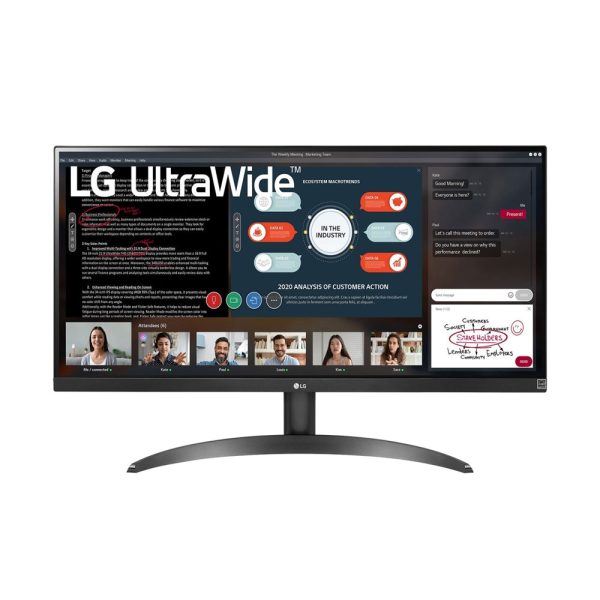 LG 29WP500-B 29  UltraWide IPS 75hz 1080p FHD Monitor HDMI with AMD Radeon FreeSync, Dynamic Action Sync, Black Stabilizer, Super Resolution+ and On Screen Controls Supply