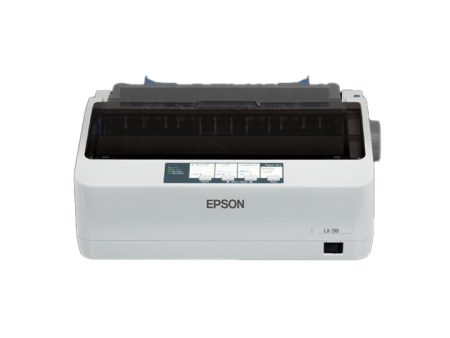 Epson LX-310 Dot Matrix Printer USB 357cps at 12cpi with 9-Pin Narrow Carriage SIDM, Bi-Direction Printing, Prints up to 5-Part Forms, 10,000 hours MTBF (Mean Time Before Failure) Windows XP   Vista   7   8   10 Supported Online Hot Sale