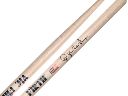 Vic Firth SAT2 Ahmir Questlove Thompson Signature Model Clear Lacquered Hickory Wood Tear Drop Tip Drumsticks Online Sale