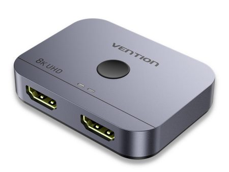 Vention Bi-Directional 8K 60Hz HDMI USB-C Switcher Splitter 2 in 1 out   1 in 2 out with One Button Switching, Support 3D, Dynamic HDR, Up to 120Hz Refresh Rate, and 48Gbps Data High Speed for TV, Monitor, Projector | AKPH0 For Cheap