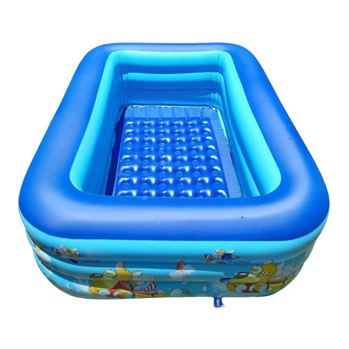 [CLEARANCE] Ucassa 3-Layer Inflatable Kiddie Swimming Pool with Max 2ft Depth with Cute Animal Design Summer Outdoor for Kids on Sale