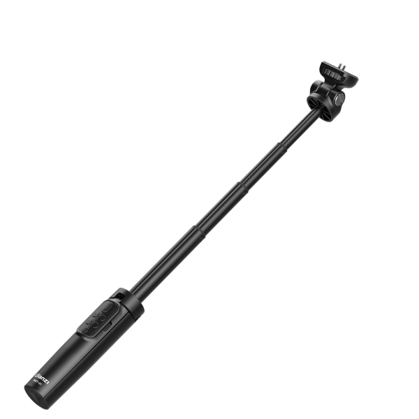 Ulanzi RMT-01 Aluminum Wireless Bluetooth Extendable Tripod Type C with 1.5kg Load Capacity, 180 Degree Adjustable Ballhead with Damper, Zoom and Record Buttons for Smartphones, Android, Camera | 2888 For Discount