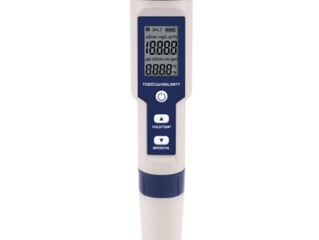 Noyafa Digital 5-in-1 Multi Meter Water Quality Tester PH EC TDS Salinity Temperature Measuring Conductivity Salinity | NF-EZ9909S Online now