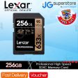 Lexar Professional High Speed SDXC Memory Card with 256GB Memory Capacity LSD256CBAP633 Online now