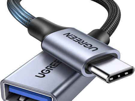 UGREEN USB 3.0 to USB C OTG Adapter with 5Gbps Transmission Rate for MacBook, iMac, Laptop, Mobile Phone, PC, Desktop Computer, etc. - Supports Windows, MacOS, Linux, Chrome OS, Android, iOS | 70889 Hot on Sale