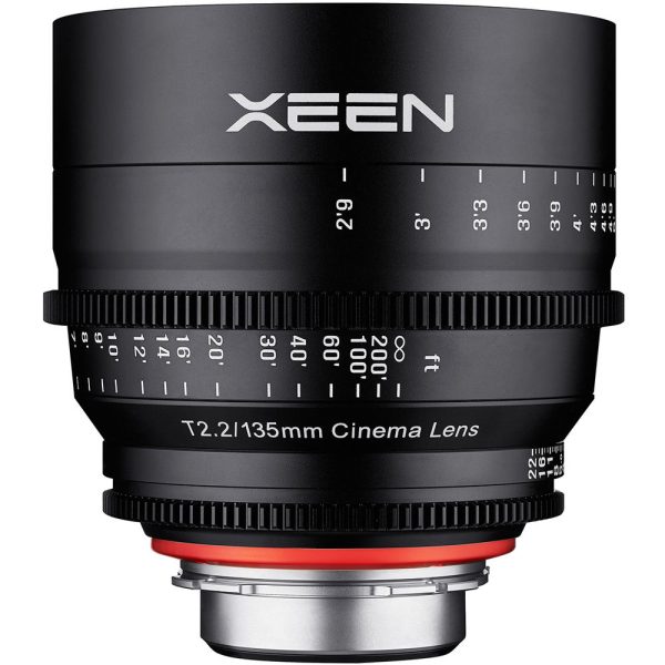 Samyang Xeen 135mm T2.2 Manual Focus Cine Lens For Sony E-Mount Mirrorless Cameras | SYXN135-E Online Hot Sale