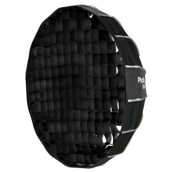 Phottix Rani II 60cm Folding Beauty Dish with Push & Pull Function, Front Diffuser, Inner Baffle and Honeycomb Grid for Photography | PH82765 Fashion