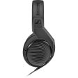 Sennheiser HD 200 Pro Professional Monitoring Headphones Closed-back Around-ear with Noise Reduction Stereo Jack Adapter for Studio Stage Hot on Sale