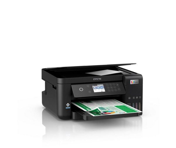 Epson EcoTank L6260 A4 Colored Wi-Fi Duplex All-in-One Ink Tank Borderless Printer with Print, Scan, Copy Function, Auto-Duplex Printing, Ethernet & Wi-Fi Direct, Spill-free Refilling, Epson Smart Panel, and Epson Heat-Free Technology Hot on Sale