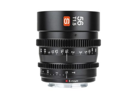 [CLEARANCE] Viltrox 56mm T1.5 Manual Focus APS-C Cine Lens for Micro Four Thirds Mirrorless Camera Cheap