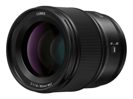 Panasonic Lumix S 85mm f 1.8 (L-Mount) Standard Full-Frame Mirrorless Camera Prime Lens Cheap