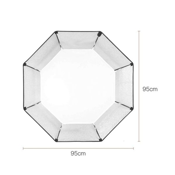 Godox SB-BW95 95cm Octagon Softbox Reflector for Photography Studio Strobe Flash Speedlite Speedlight (Bowens Mount) Supply