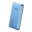 Yoobao LC3 10000mAh Powerbank PD20W Power Delivery with Built-in 22.5W Fast Charging USB Type C and Lightning Cable (Blue) Fashion