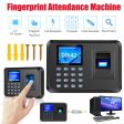 LogicOwl OJ-F01 FP Attendance Biometric Time Logger with Fingerprint and PIN Passcode Entry, Built-In 2.4 Inch TFT LCD Display and Direct Reports Export via USB 2.0 for Office Schedule Timekeeping Hot on Sale