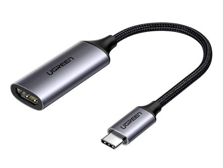 UGREEN USB Type-C Male to HDMI 2.0 Female 4K 60Hz Adapter Cable Aluminum Alloy Converter for Laptop, TV, Monitor, Tablet, Smartphone (10cm) | 70444 For Sale