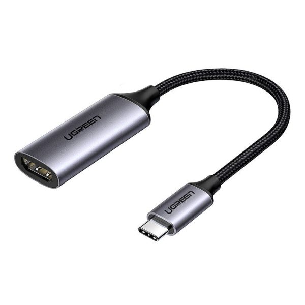 UGREEN USB Type-C Male to HDMI 2.0 Female 4K 60Hz Adapter Cable Aluminum Alloy Converter for Laptop, TV, Monitor, Tablet, Smartphone (10cm) | 70444 For Sale