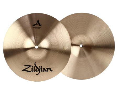 Zildjian A0113 A Series 12  New Beat High Velocity Hi-Hat Cymbals with Medium-Heavy Weight, Traditional Finish for Drums Online Hot Sale