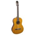 Valencia 200 Hybrid Series Classical 4 4 Acoustic Guitar Antique Natural with Thin Neck, 6-String Nylon, 19 Frets for Student Musicians, Beginner Players | VC204H Cheap