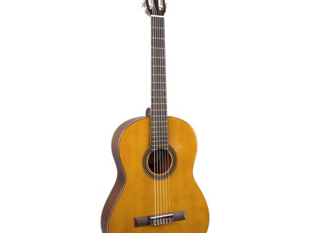 Valencia 200 Hybrid Series Classical 4 4 Acoustic Guitar Antique Natural with Thin Neck, 6-String Nylon, 19 Frets for Student Musicians, Beginner Players | VC204H Cheap