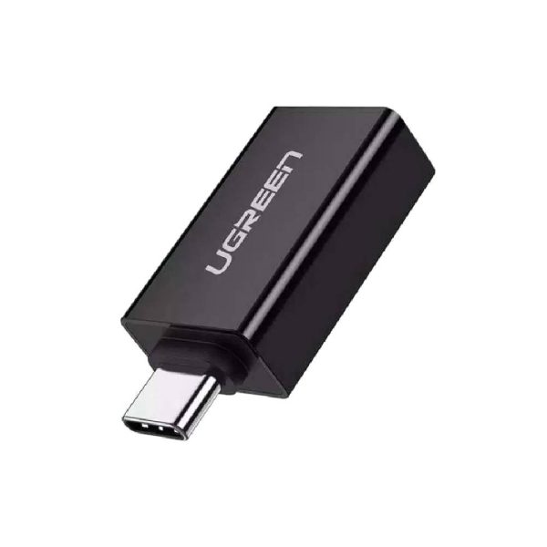 UGREEN 5Gbps USB-C to USB 3.0 A Female OTG Adapter Compatible with Type-C Devices for Smartphone, Laptop, Tablet (Black) Online Sale