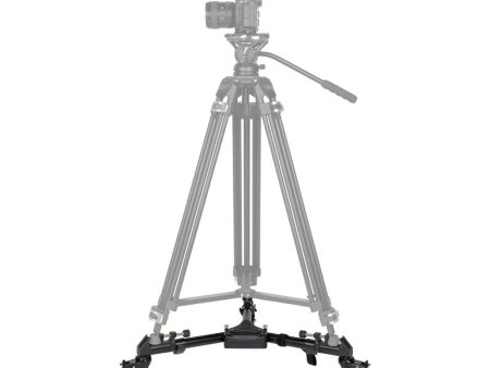 SmallRig Universal Aluminum Tripod Dolly with Large Rotating Wheels, Stationary Locking System, Adjustable Telescopic Legs for Professional Videography and Filmmaking | 3986 Online Hot Sale