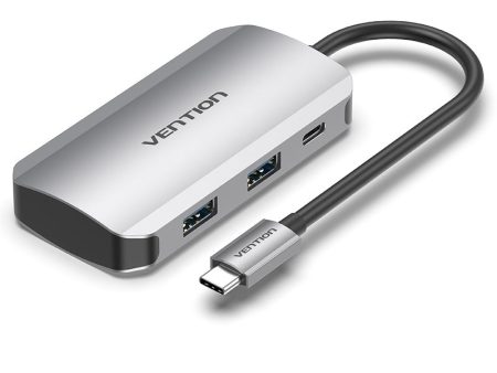 [CLEARANCE] Vention 5 in 1 USB Type C Hub with 5Gbps USB 3.0 Ports, & Fast Charging USB-C Power Delivery Adapter Dock | TNBHB Cheap