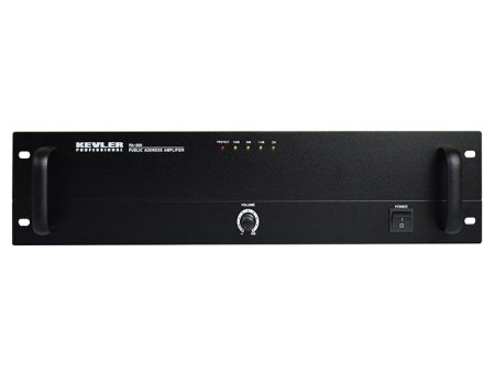 KEVLER PA-500 450W PA Power Amplifier with LED Indicators, XLR   RCA Line Input and Output, Gain and Volume Control Supply