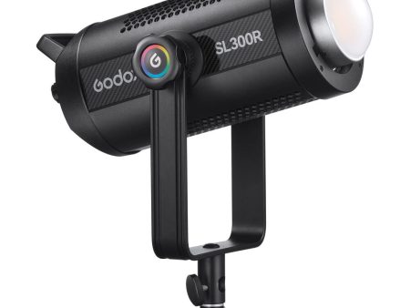 Godox SL300R RGB 10,000K Wireless LED Video Light with Bowens Mount, Effect Presets, Dual Cooling Fans, Onboard, App Control, and Rotatable Yokes for Camera Lighting Studio Photography For Sale