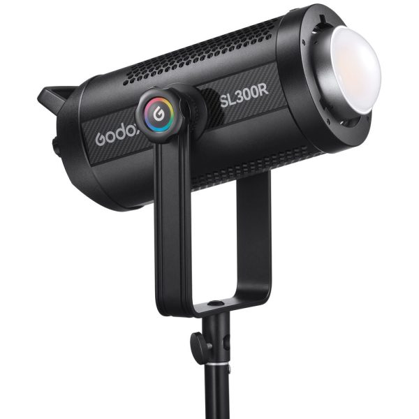 Godox SL300R RGB 10,000K Wireless LED Video Light with Bowens Mount, Effect Presets, Dual Cooling Fans, Onboard, App Control, and Rotatable Yokes for Camera Lighting Studio Photography For Sale