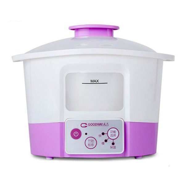 [CLEARANCE] Goodway 1.2L   2.2L   3.2L 750W Microcomputer Electric Water Stew Pot Cooker with Ceramic Inner Pot, Automatic Temperature Controls, and Keep Warm Function for Soups, Rice Porridge, and Braised Cooking GSP-351-12 GSP-352-22 GSP-353-32 For Discount