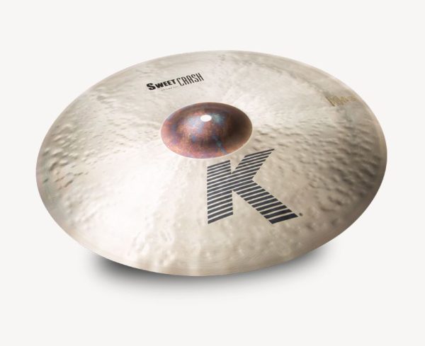 Zildjian K Sweet 16    17  Brass Crash Cymbal with Dark Sweet Tones for Drums | K070 Fashion