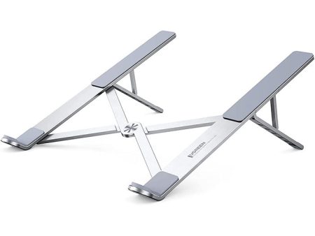 UGREEN Adjustable Laptop Stand 17.3  Aluminum Compact and Foldable Holder (Silver) | 40289 Hot on Sale