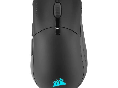 CORSAIR Sabre Pro Champion Series iCUE RGB Wireless Optical Ultra-Light Gaming Mouse with 26000 DPI, 7 Programmable Buttons, Slipstream Wireless Technology and 2000Hz Hyper Polling Rate | CH-9313211-AP For Cheap