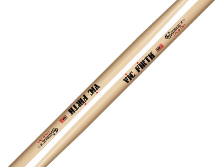 Vic Firth MS6CO Corpsmaster Chop-Out Practice Drum Sticks with Rubber Tip and Long Taper Online now