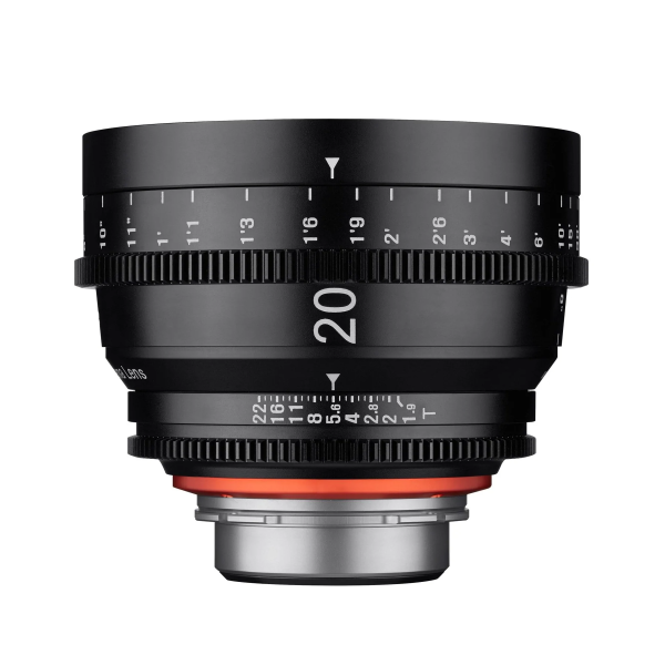 Samyang Xeen 20mm T1.9 Manual Focus Wide Angle Pro Cine Lens For Sony E-Mount Mirrorless Cameras | SYXN20-E For Sale