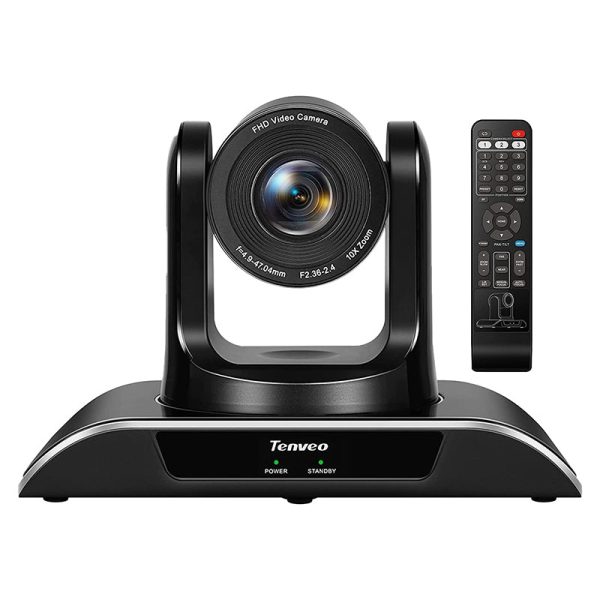 Tenveo TEVO-VHD102U FHD 1080P USB Video Conference PTZ Camera Plug and Play with 340   120 Degree Pan and Tilt, 10x Zoom and IR Remote Control For Cheap